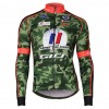 Tenue Cycliste Manches Longues et Collant à Bretelles 2018 Armee De Terre N001